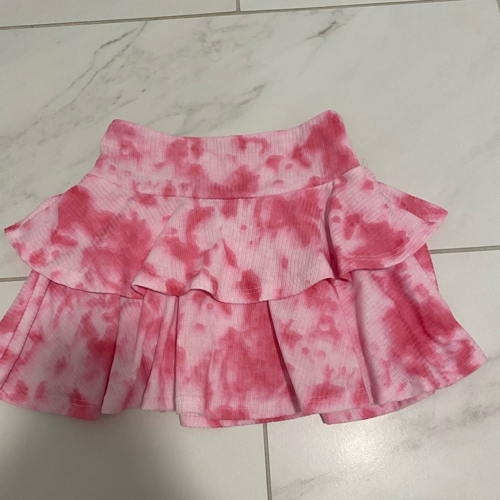 Pink skirt